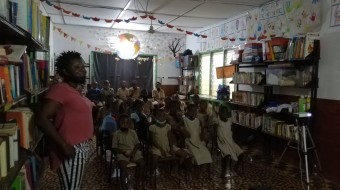 COMPUTER SKILLS AND PUBLIC SPEAKING AT THE ASTOVOT LIBRARY