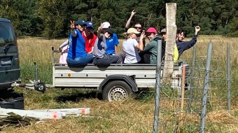 Workout with a purpose! Repairing a hiking trail through the mystical moor