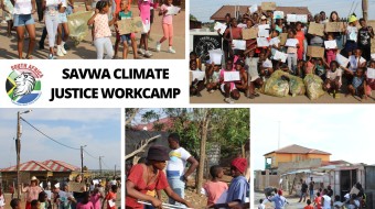 SAVWA Climate Justice Work Camp